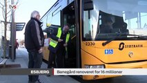 Banegård renoveret for 16 millioner | Sydtrafik | Esbjerg | 04-01-2016 | TV SYD @ TV2 Danmark