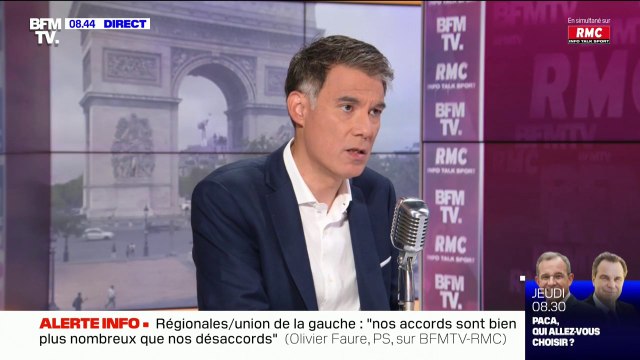 Régionales en Bourgogne-Franche-Comté: Olivier Faure demande au candidat LaREM de se retirer pour ne pas prendre risque d'une victoire du RN