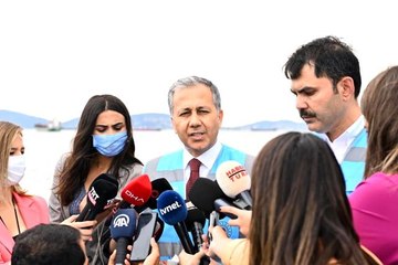 Vali Yerlikaya: "18 Haziran itibariyle İstanbul'umuzda bin 361 metreküp müsilaj temizlendi"