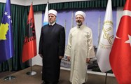 Diyanet İşleri Başkanı Erbaş, Kosova İslam Birliği'ni ziyaret etti