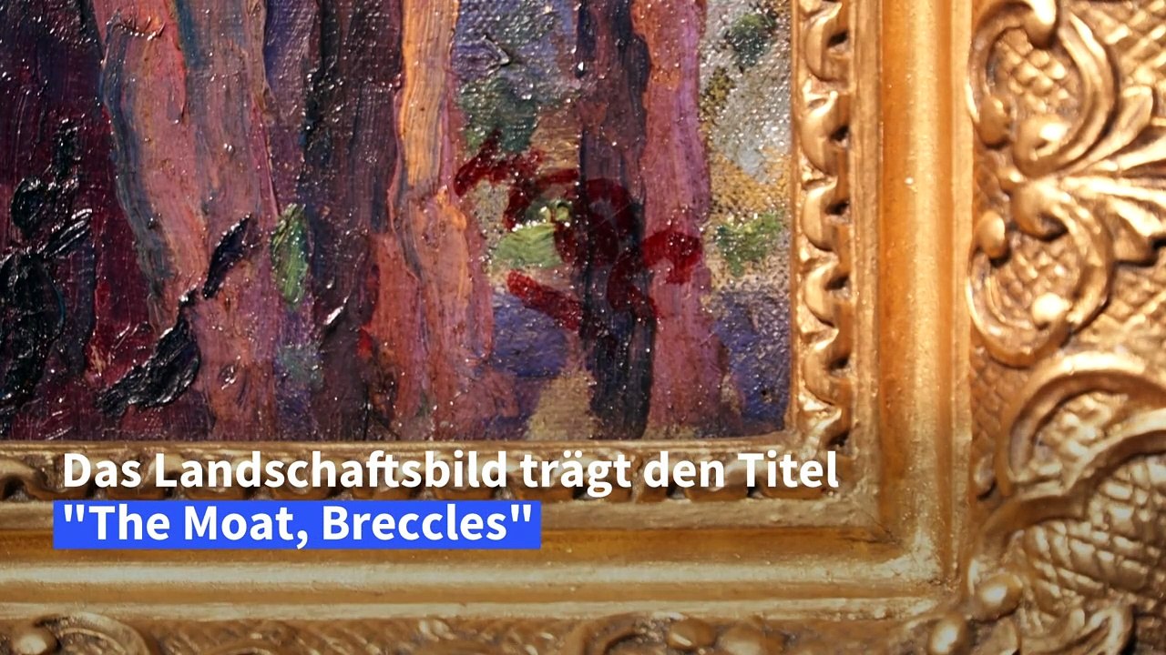 Churchill-gemälde in new york unterm hammer