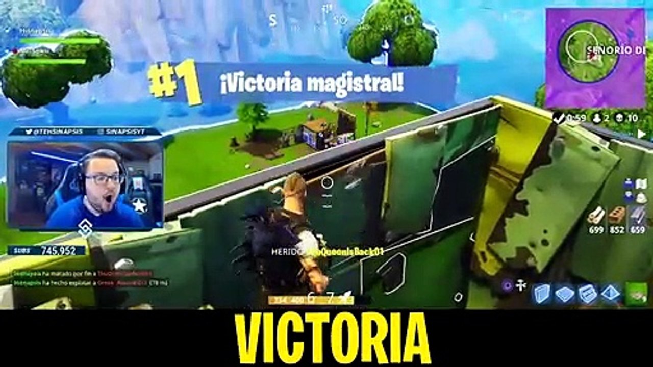 "Victoria" | Daddy Yankee - Dura | Parodia Fortnite: Battle Royale | @Tehsinapsis
