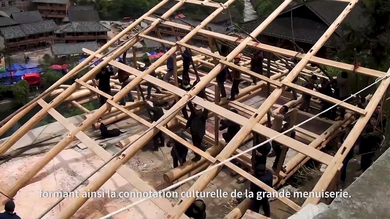 Création artisanale – design intégré au développement rural Épisode 1 : La grande menuiserie 匠造——设计融入乡村发展第一集：大木匠造
