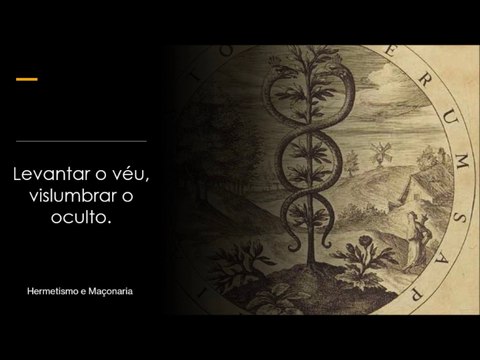 62 - Hermetismo e Maçonaria. - Maçonaria Grau de MM.