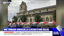 Dans l'Indre-et-Loire, une tornade arrache le clocher d'une église