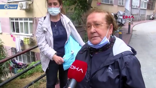 اللحظات الأولى للهزة الأرضية التي ضربت مدينة اسطنبول