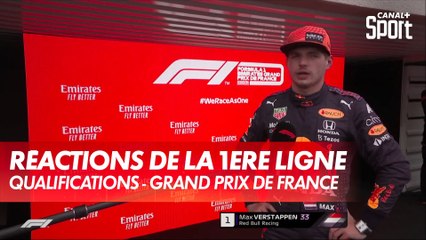 Les réactions des 3 premiers sur la grille