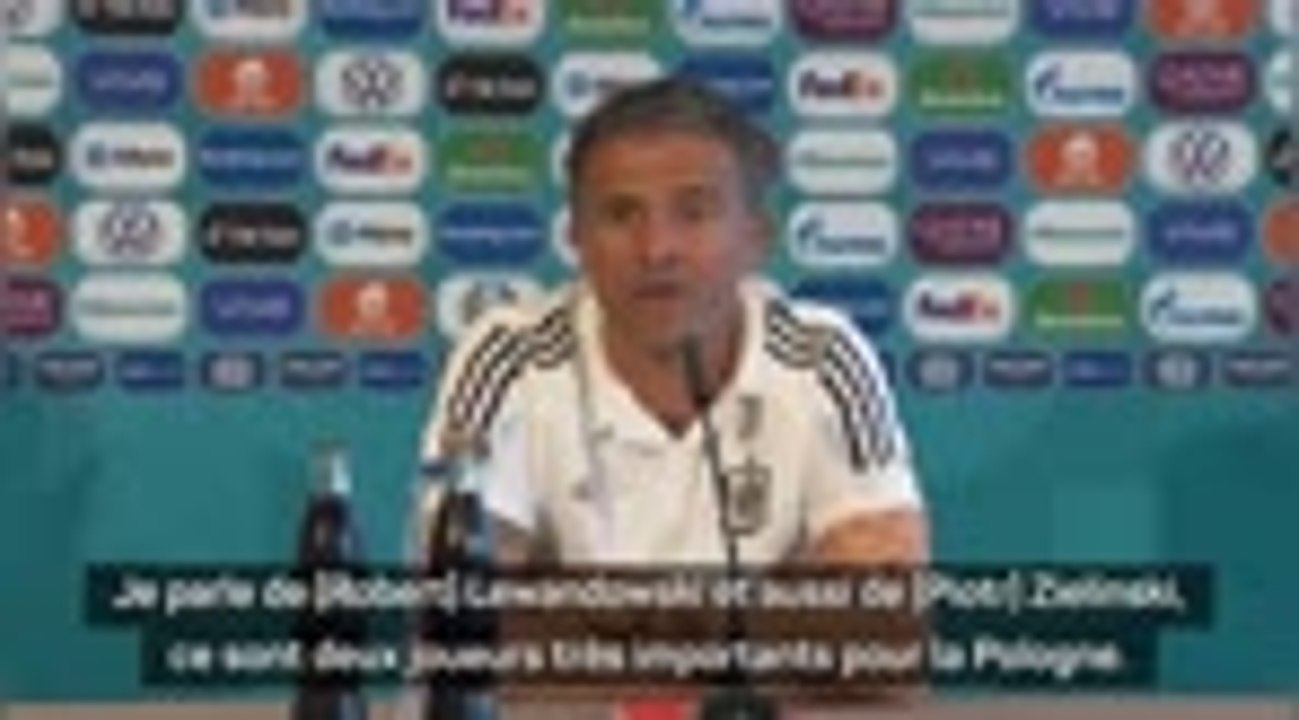 Groupe E - Enrique : "Priver Lewandowski et Zielinski du ballon"