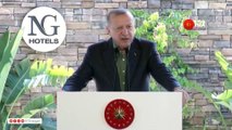 Cumhurbaşkanı Erdoğan, NG Phaselis Bay’ın açılış töreninde konuştu.