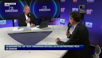 Le baromètre Top Tech Tomorrow dévoile les 60 entreprises de demain - 19/06