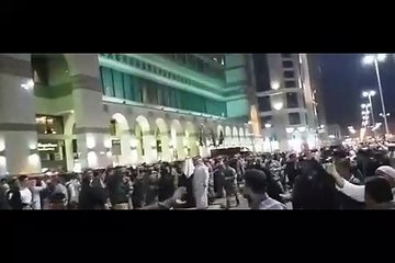 Erdoğan'a Medine'de sevgi seli