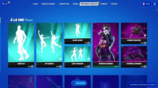*New Emote La Macarena* Boutique Fortnite D'Aujourdhui Du 19 Juin 2021