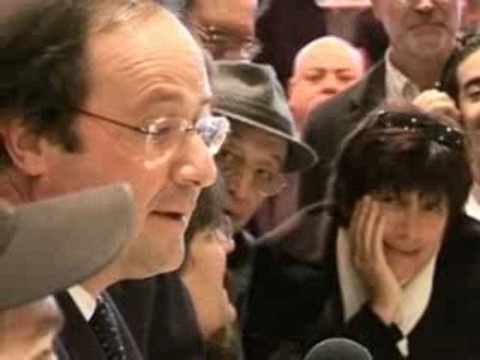 François Hollande au Salon de l'agriculture