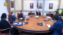الرئيس عبد الفتاح السيسي يجتمع برئيس مجلس الوزراء ومساعد الرئيس للمشروعات القومية وعدد من الوزراء