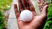 Thunderstorms strike parts of the northern US with hail and rain