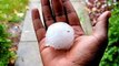 Thunderstorms strike parts of the northern US with hail and rain