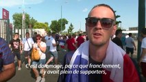 France-Hongrie: des supporters Français 