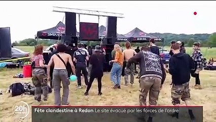 Fête clandestine à Redon : le site évacué par les forces de l’ordre
