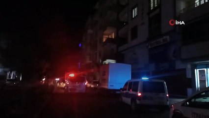 Iğdır’da apartmanda yangın paniği