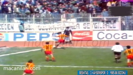 Beşiktaş 3-0 Kayserispor [HD] 30.03.1986 - 1985-1986 Turkish 1st League Matchday 29