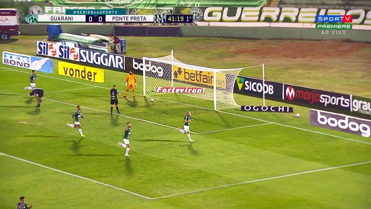 Guarani 1 x 0 Ponte Preta (Campeonato Brasileiro Série B 2021)