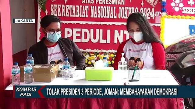 Dukung Jokowi 3 Periode, Sukarelawan Jokpro: Bisa Tekan Ongkos Politik