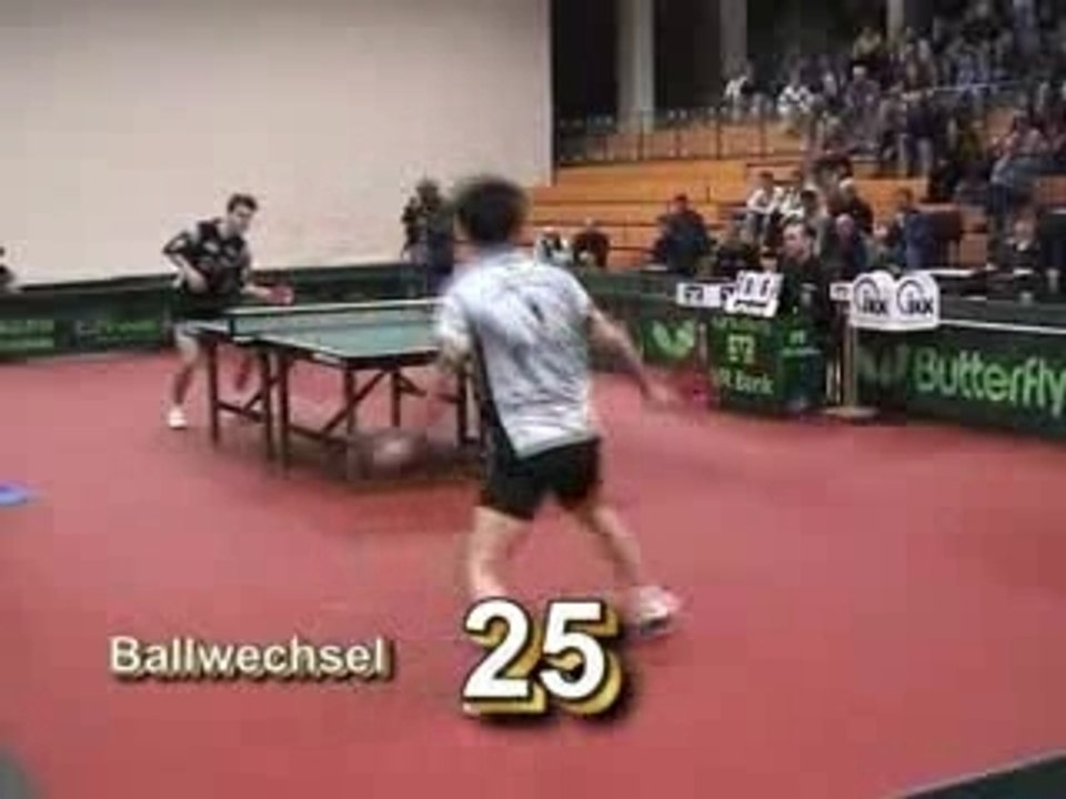 Le plus long point au tennis de table