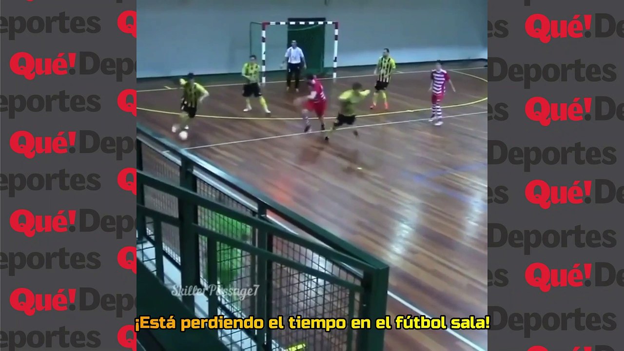 ¡Está perdiendo el tiempo en el fútbol sal