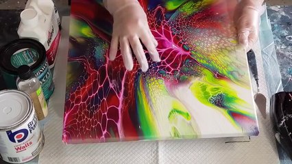 #679 Dutch Pour With Hairdryer Using The Sheleeart Bloom Recipe