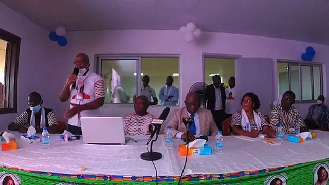 Retour de Gbagbo: Conférence à l'occasion du Soixante Douzième Anniversaire de la Première Dame Simone Ehivet Gbagbo. Intervention du Ministre Koffi Koffi Lazare, représentant Le Ministre Aboua Don Melo