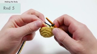 How To Crochet A Bumble Bee || Amigurumi Pattern Tutorial