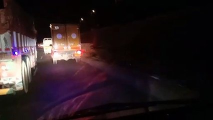 truck chasing