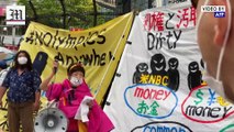 Anti-Olympic protesters rally as Tokyo Games just over a month away