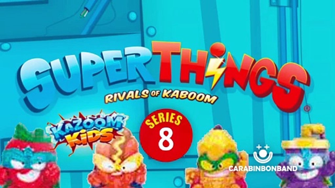SUPERTHINGS SERIES 8 - KAZOOM KIDS - PRIMERAS IMAGENES Y NOVEDADES - By CARA BIN BON BAND