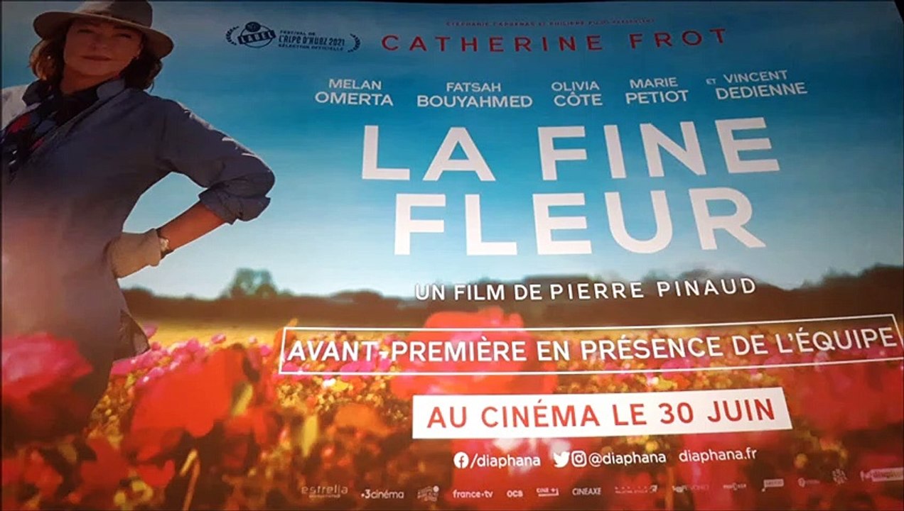 AP du film " LA FINE FLEUR " à UGC de Lille