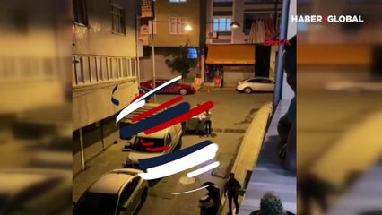 Yok artık! Scooterla buzdolabı taşıdılar