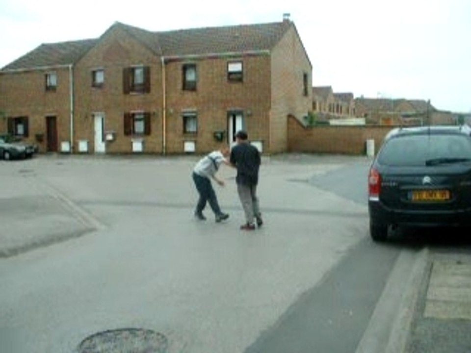Bagarre avec un poto