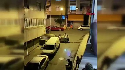 Elektrikli scooterla buzdolabı taşıdılar