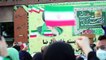 أنصار المحافظ المتشدد ابراهيم رئيسي يحتفلون بفوزه بالانتخابات الرئاسية الإيرانية