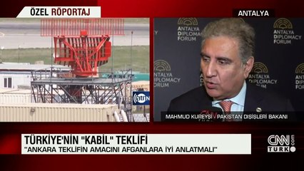 Pakistan, Türkiye'nin "Kabil" teklifine ne diyor? Kureyşi CNN TÜRK'e konuştu