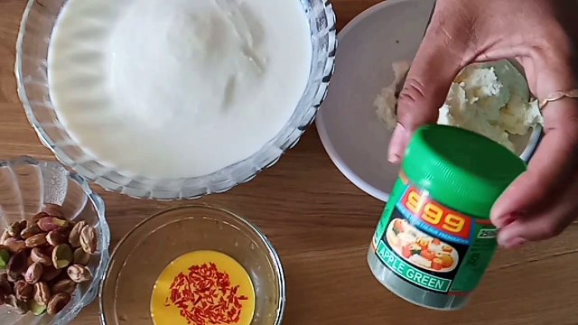 home to make Kesar pista ice cream at home/Kesar pista ice cream recipe