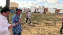 Ken Appledorn asiste a la corrida de toros de Alfonso Cadaval en Utrera