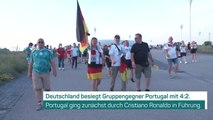 Deutschland-Fans reagieren auf ersten EM-Sieg