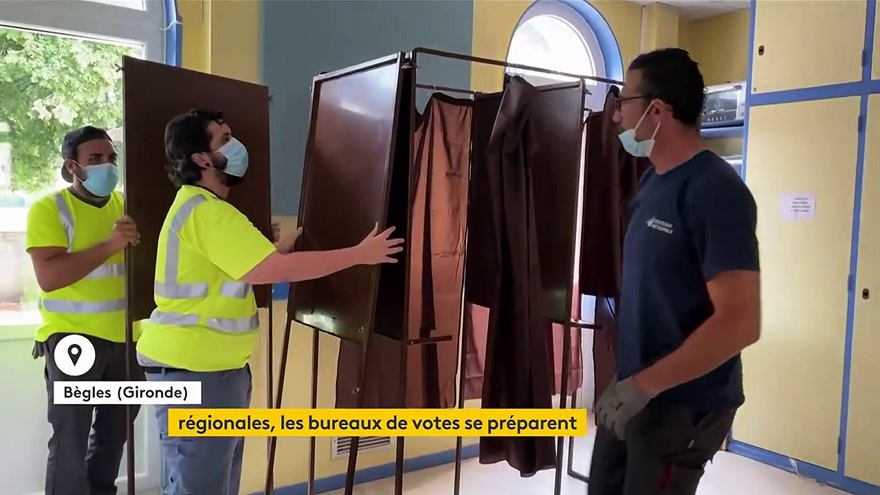 Élections régionales et départementales : les bureaux de vote s’organisent