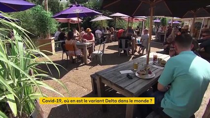 Covid-19 : le variant Delta touche de nombreux pays