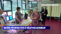 Valérie Pécresse vote à Velizy-Villacoublay - 20/06