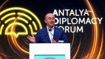 Bakan Çavuşoğlu, Antalya Diplomasi Forumu sonrası basın bilgilendirme toplantısında konuştu