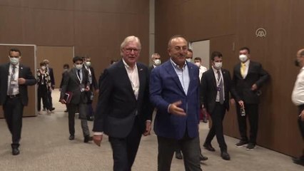 Dışişleri Bakanı Çavuşoğlu, AKPM Eski Başkanı Linden ile görüştü