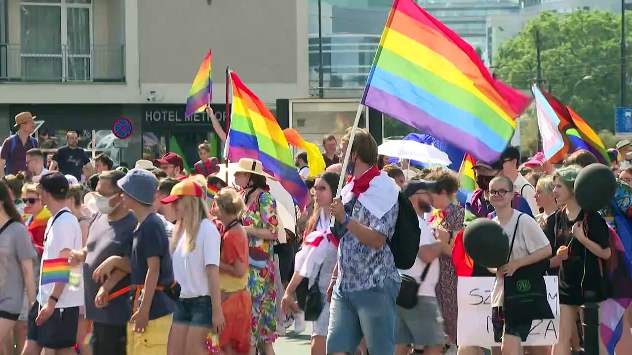 Tausende bei Homosexuellen-Parade in Warschau