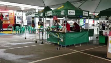 Com o frio, população pode se esquentar tomando um delicioso café na Feira do Teatro